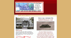 Desktop Screenshot of clovis-museum.com